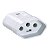 Plugue Fêmea 2P+T 10 A 250 V Branco Tramontina 57402053 - Imagem 1