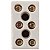 Conector Múltiplo 3 Bornes 6Mm² 600V 25A Porcelana 57550201 - Imagem 1