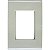 Placa 3 Posto 4X2 Verde Ardosia Lizcor Tramontina 57106044 - Imagem 1