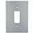 Tampa 1 Posto Para Condulete Plastibox Tramontina 57252011 - Imagem 1