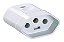 Plugue Fêmea 2P+T 10A 250V~ Cor Branco Tramontina 57402153 - Imagem 1