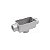 Condulete Fixo 1/2 Tipo Tb S/Tampa Rosca Bsp C/Pint 56108001 - Imagem 1