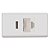 Módulo Para Tomada De Telefone Izyflat Rj 11 Branco 57116051 - Imagem 1