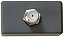 Módulo Tomada Tv Sat Coaxial Direta Izyflat Grafite 57117042 - Imagem 2