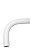 Curva Longa 90° De 1" Cor Branco Tramontina 57258006 - Imagem 1