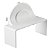 Conector Saída Canaleta 50X20 Mm Cor Branco Tramont 57300057 - Imagem 1