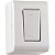 Caixa Sobrepor Interruptor Paralelo Lizflex Branca 57304005 - Imagem 1