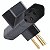 Plugue T 2P+T 10 A 250 V Preto Tramontina 57400081 - Imagem 1