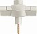 Plugue T 2P 10A 250V~ Cor Cinza Tramontina 57400170 - Imagem 2