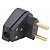 Plugue Angular 2P 20 A Preto Priscus Tramontina 57403009 - Imagem 1