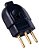 Plugue Macho 2P+T 250 V 20 A Preto Tramontina 57403107 - Imagem 2