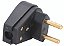 Plugue Angular 2P 20A Cor Preto Priscus Tramontina 57403109 - Imagem 2