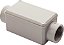 Condulete Fixo C 1.1/2 C/ Tampa C/Rosca Npt C/ Pint 56101085 - Imagem 1