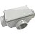 Condulete Fixo 2 Tipo T C/Tampa Rosca Npt C/ Pint 56106046 - Imagem 1