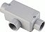 Condulete Fixo T 1.1/2 C/R C/Pint. Tramontina 56106085 - Imagem 1