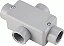 Condulete Fixo X 1.1/4 S/R C/Pint. Tramontina 56109094 - Imagem 1