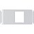 Tampo Tomada Rj45 Modulo Branco Aria Tramontina 57217093 - Imagem 1