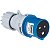 Plugue Móvel Industrial 2P+T 16 A 220-250 Vca 6 H 56255030 - Imagem 1