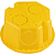 Caixa Embutir 3X3 Octo Amarela Empilhavel Tramontin 57500043 - Imagem 4