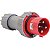 Plugue Movel 3P+T 125A 380-415V 06H Tramontina 56255048 - Imagem 1