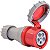 Tomada De Acoplar 3P+N+T 125A 380-415V Tramontina 56255149 - Imagem 1