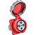 Tomada De Embutir 3P+T 125A 380-415V 6H Tramontina 56255248 - Imagem 1