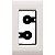 Placa 1P Para Moveis Branco Liz Tramontina 57106032 - Imagem 1