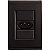Tomada 2P+T 10A 250V Grafite Tramontina 57173010 - Imagem 1
