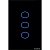 Interruptor Touch 3 Canal Preto Tramontina 57199052 - Imagem 1