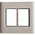 Espelho Placa 6 Postos 4X4 Giz Fendi Tramontina 57200081 - Imagem 1