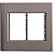 Espelho Placa 6 Postos 4X4 Onix Metalizado Tramonti 57200091 - Imagem 1