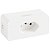 Plugue Tomada 2P+T 10A 250V Tramontina 57498030 - Imagem 1