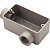 Condulete Fixo Ll 3/4 C/R C/Pintura Tramontina 56104002 - Imagem 1