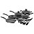 Jogo Panela Alum 10Pc Versalhes Grafite Tramontina 20698081 - Imagem 1
