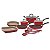 Kit Cozinha Alum 10Pc Monaco Vermelho Tramontina 20899777 - Imagem 1