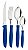Talher Inox Plenus Azul Tramontina 23498135 - Imagem 1