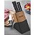 Jogo Facas Inox 6Pc Ultracorte Preto Tramontina 23899077 - Imagem 2
