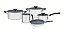Jg Panelas Aco Inox 5Pc Solar Ceramic Tramontina 65120033 - Imagem 1