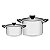 Jg Panelas Aco Inox 2P Solar Silic  Tramontina 65120066 - Imagem 1