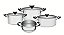 Jg Panelas Aco Inox 4P Solar Silic  Tramontina 65120076 - Imagem 1