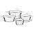 Jg Panelas Aco Inox 4 Pcs Ventura Tramontina 65360084 - Imagem 1