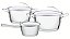 Jg Panelas Aco Inox 3 Pcs Ventura Tramontina 65360164 - Imagem 1