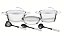 Jg Panelas Aco Inox 6P Ventura Vit  Tramontina 65360394 - Imagem 1