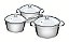 Jg Panelas Aco Inox 3 Pcs Allegra Tramontina 65660366 - Imagem 1