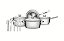 Jg Panelas Aco Inox 4 Pcs Allegra Tramontina 65660776 - Imagem 1
