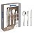 Faqueiro Aco Inox 24Pcs Copacabana Tramontina 66901004 - Imagem 1