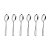 Jg Colher Cha Aco Inox 6Pcs Tramontina 66901075 - Imagem 3