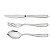 Jg Colher/Garfo/Faca Aco Inox 3 Pcs Tramontina 66902376 - Imagem 1