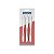 Jg Faca Sobremesa Aco Inox 3Pcs Tramontina 66907061 - Imagem 1