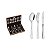 Faqueiro Aco Inox 42Pcs C/Estojo Tramontina 66917203 - Imagem 1